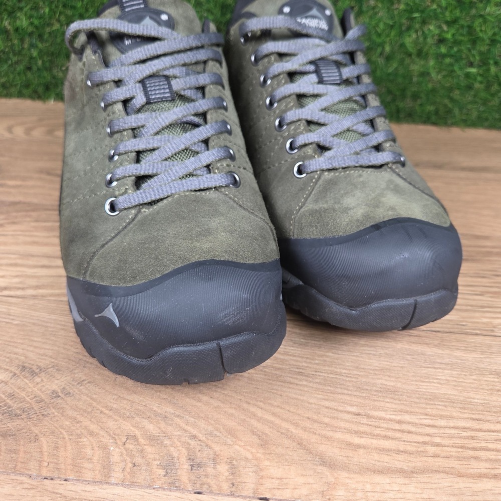 Pacific Mountain Mead Mens Hiking Shoes Green Waterproof Suede PM006301-060 11.5 - Picture 16 of 16